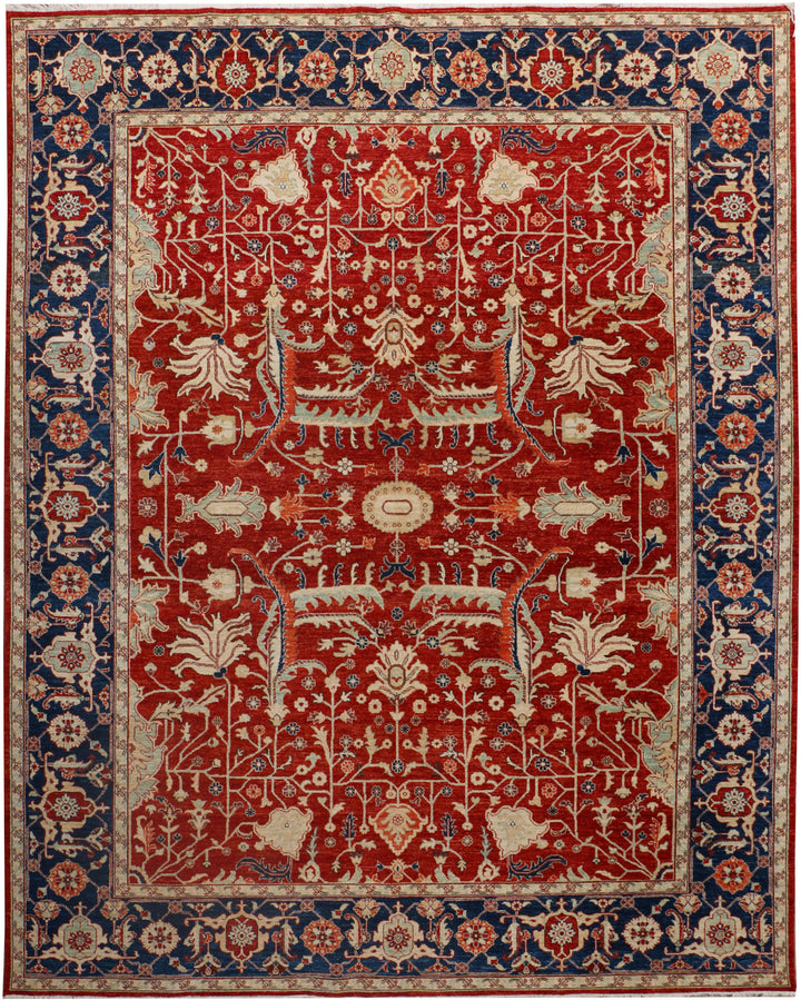 Firebrick Serapi 8' 11 x 11' 7 - No. 37799 - ALRUG Rug Store