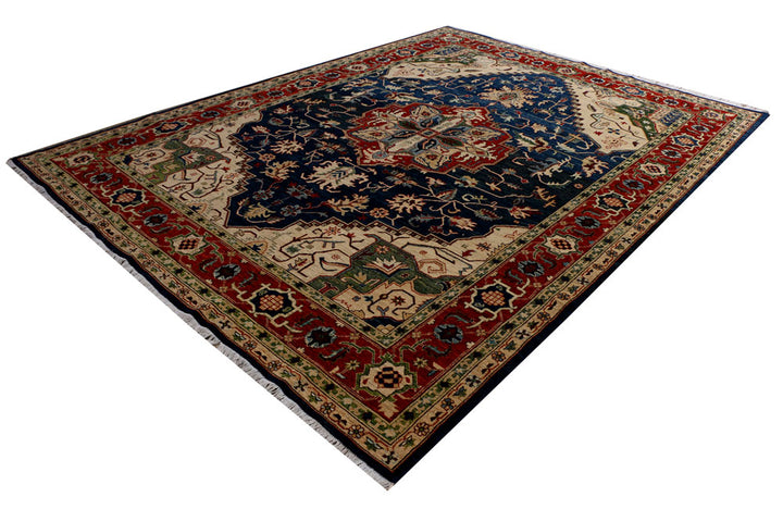 Dark Blue Serapi 8' 4 x 11' 2 - No. 37800 - ALRUG Rug Store