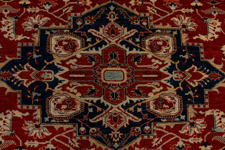Firebrick Serapi 7' 11 x 9' 7 - No. 37805 - ALRUG Rug Store