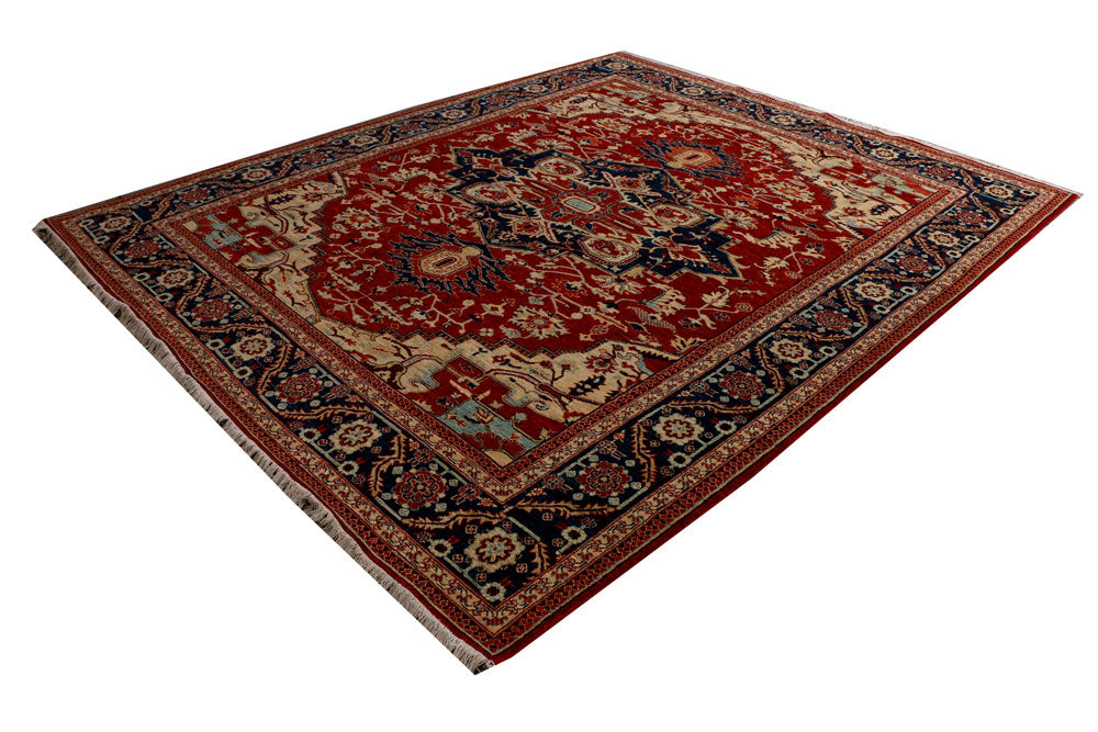 Firebrick Serapi 7' 11 x 9' 7 - No. 37805 - ALRUG Rug Store
