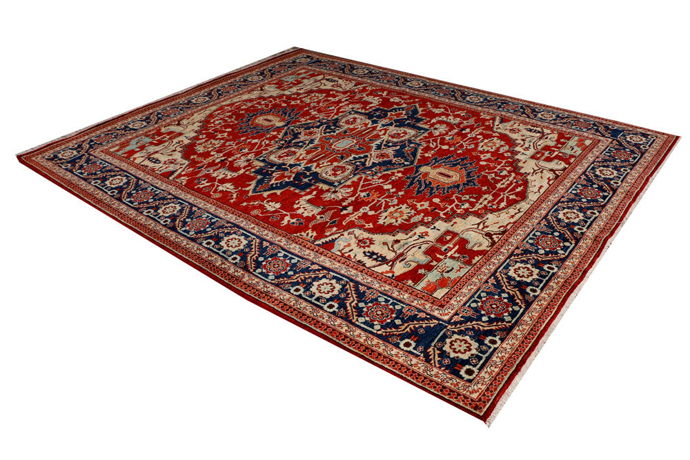 Firebrick Serapi 7' 11 x 9' 7 - No. 37805 - ALRUG Rug Store