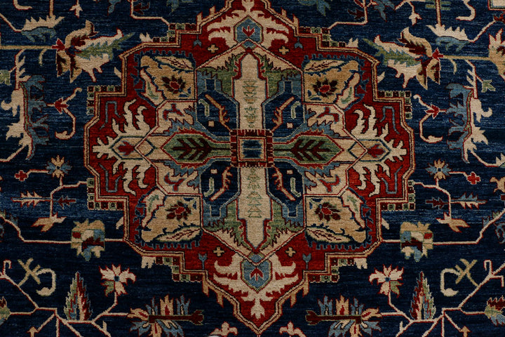 Navy Serapi 8' 2 x 11' 3 - No. 37806 - ALRUG Rug Store