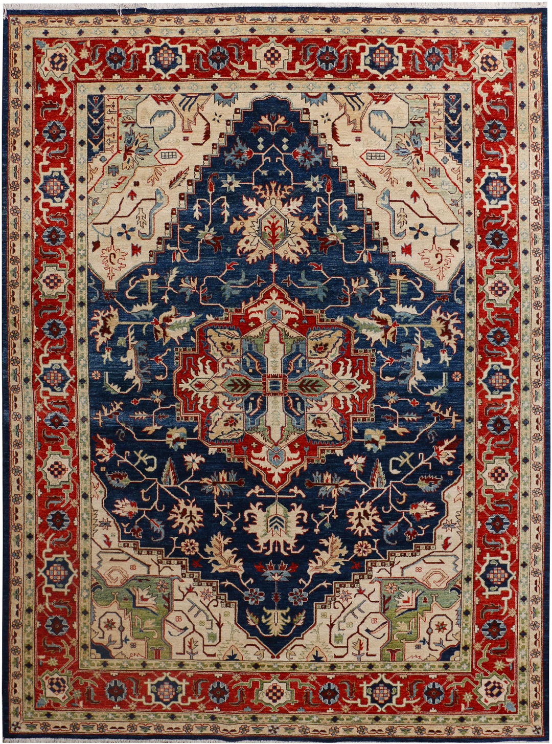 Navy Serapi 8' 2 x 11' 3 - No. 37806 - ALRUG Rug Store