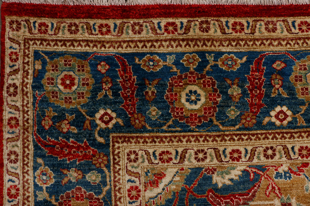 Firebrick Mamluk 8' x 10' 9 - No. 37807 - ALRUG Rug Store