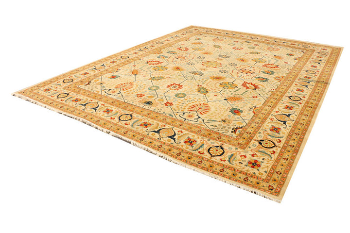 Navajo White Sultanabad 10'  2" x 13'  7" - No. QA55468