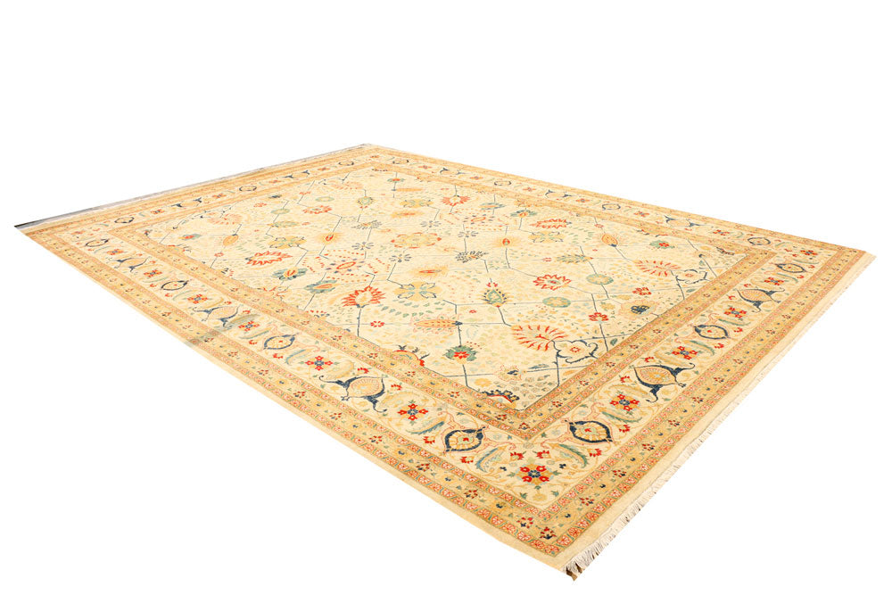 Navajo White Sultanabad 10' 2 x 13' 7 - No. 37813 - ALRUG Rug Store