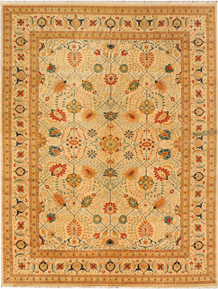 Navajo White Sultanabad 10'  2" x 13'  7" - No. QA55468