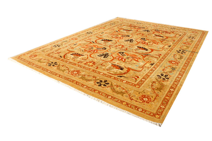 Goldenrod Sultanabad 10' 1 x 13' 9 - No. 37814 - ALRUG Rug Store