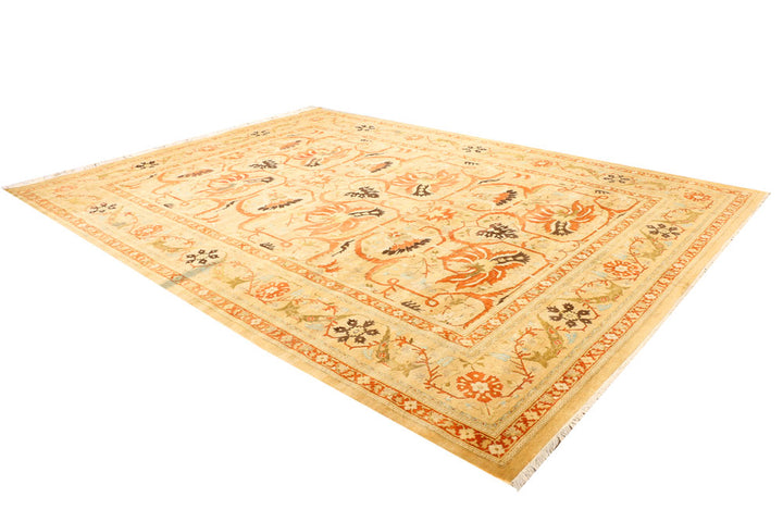 Goldenrod Sultanabad 10' 1 x 13' 9 - No. 37814 - ALRUG Rug Store