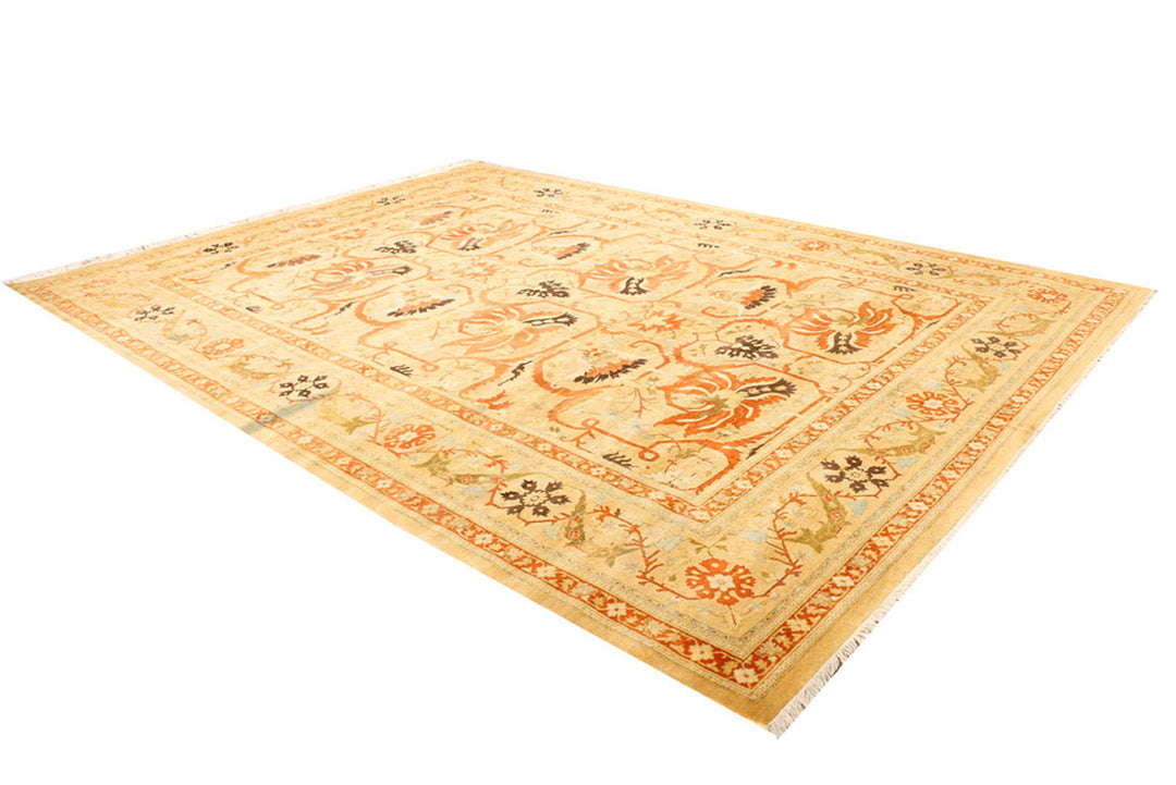 Goldenrod Sultanabad 10'  1" x 13'  9" - No. QA23904