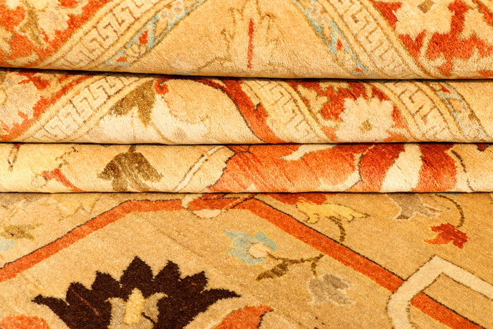 Goldenrod Sultanabad 10' 1 x 13' 9 - No. 37814 - ALRUG Rug Store