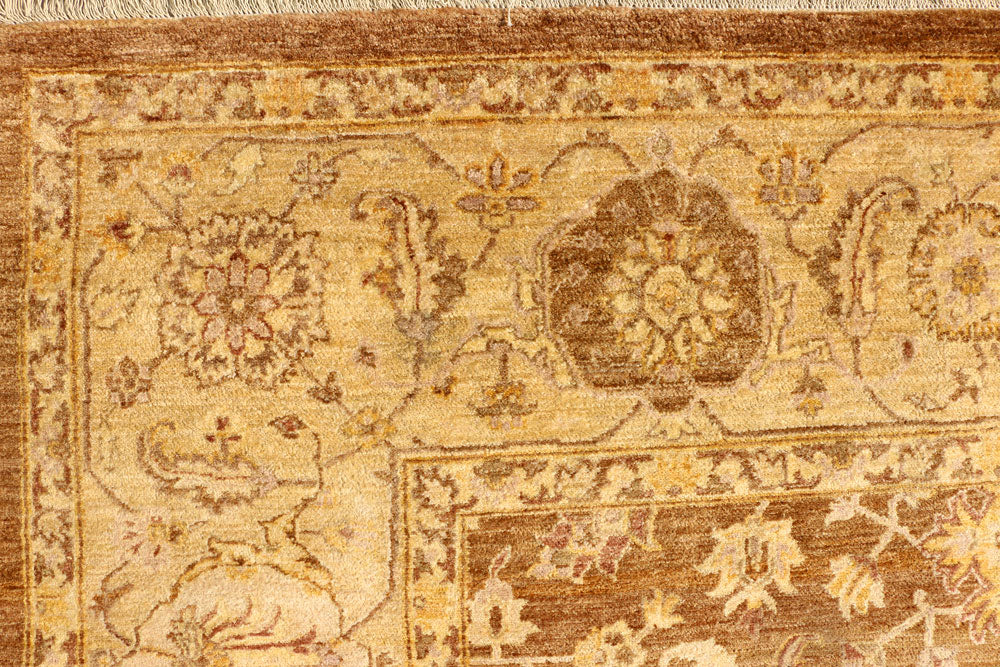 Dark Goldenrod Ziegler 7' 11 x 14' 4 - No. 37816 - ALRUG Rug Store