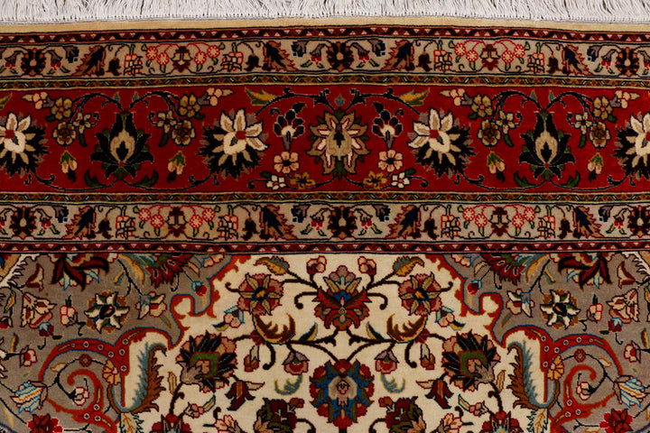 Blanched Almond Kirman 6' 9 x 9' 9 - No. 37825 - ALRUG Rug Store