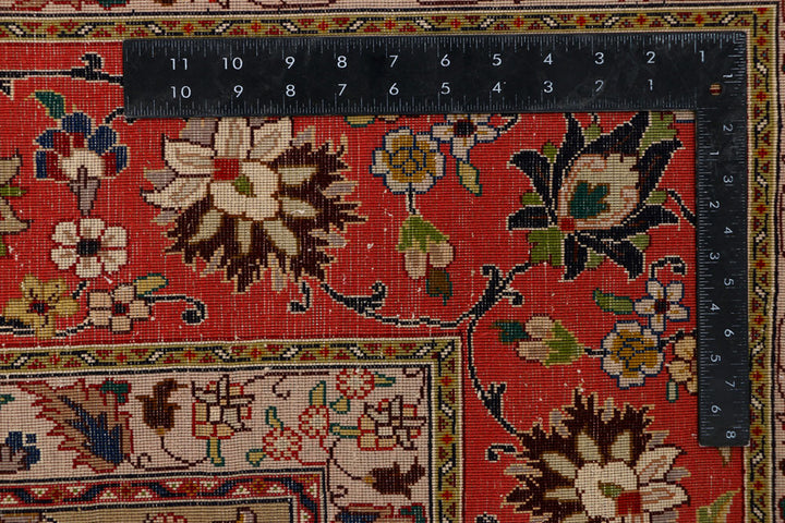 Blanched Almond Kirman 6' 9 x 9' 9 - No. 37825 - ALRUG Rug Store