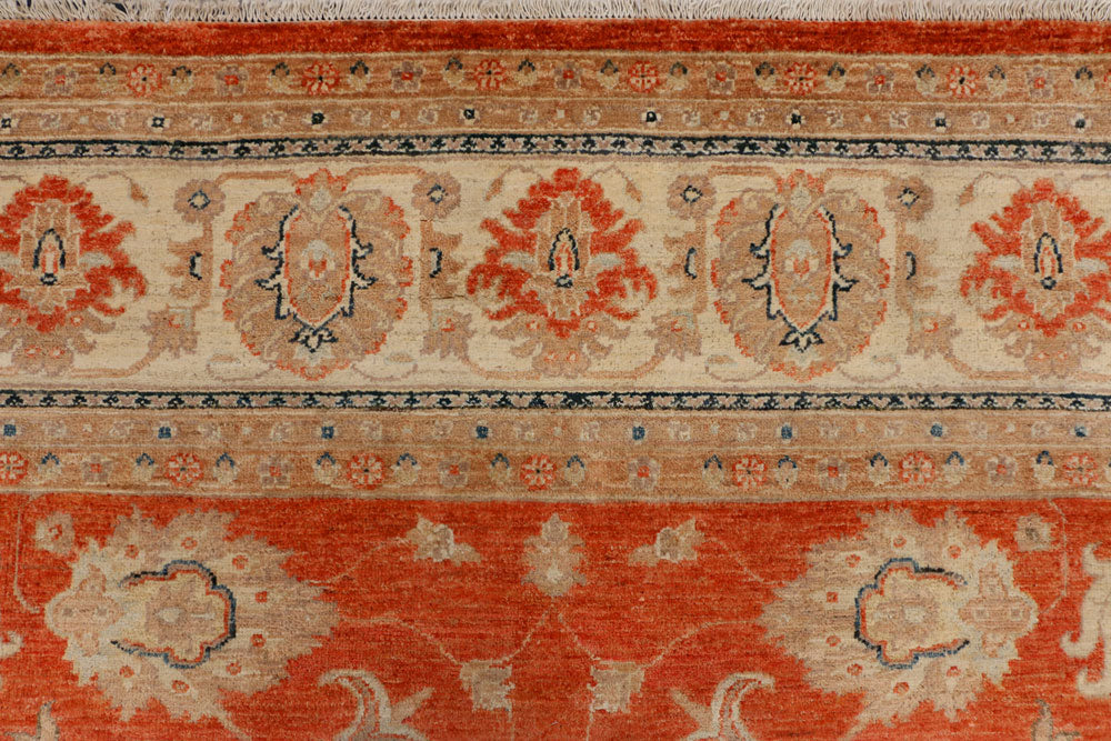 Orange Red Ziegler 8' 2 x 9' 10 - No. 37839 - ALRUG Rug Store