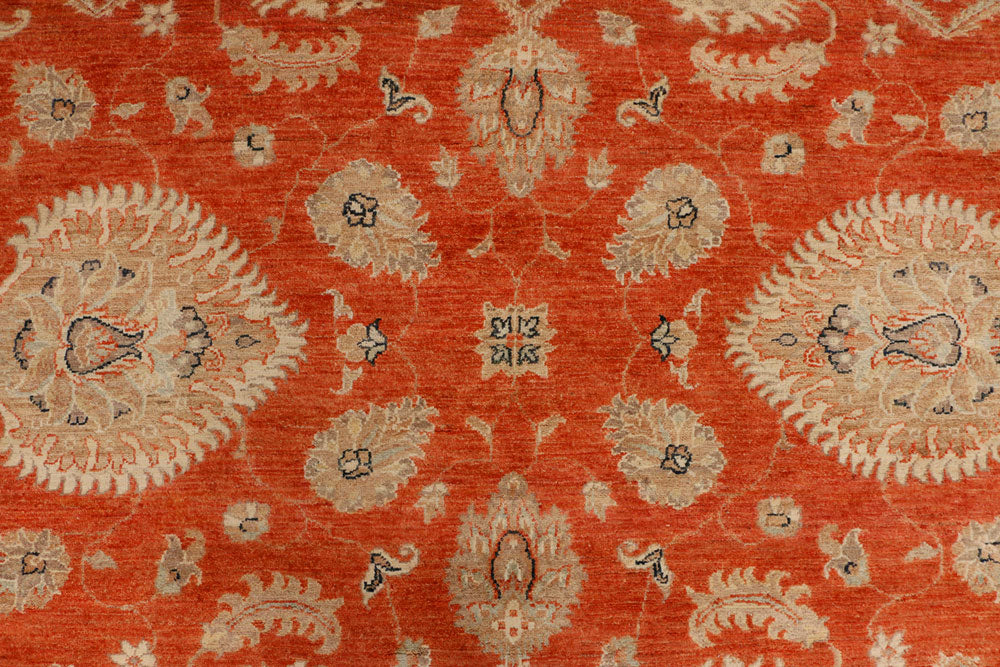 Orange Red Ziegler 8' 2 x 9' 10 - No. 37839 - ALRUG Rug Store