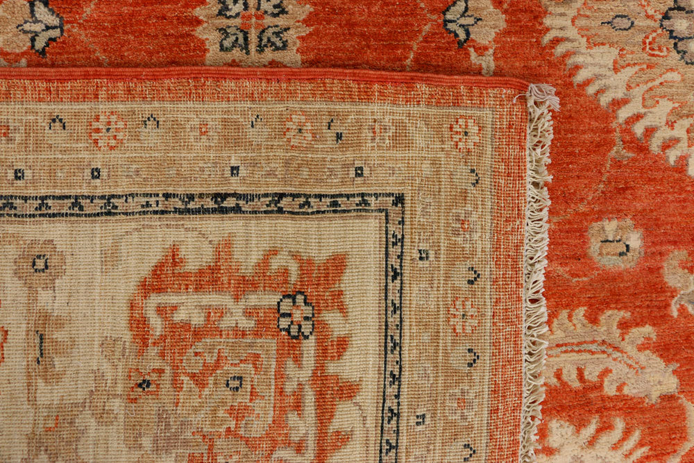 Orange Red Ziegler 8' 2 x 9' 10 - No. 37839 - ALRUG Rug Store