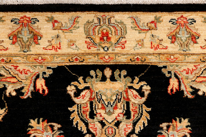 Black Oushak 4' x 5' 11 - No. 37847 - ALRUG Rug Store