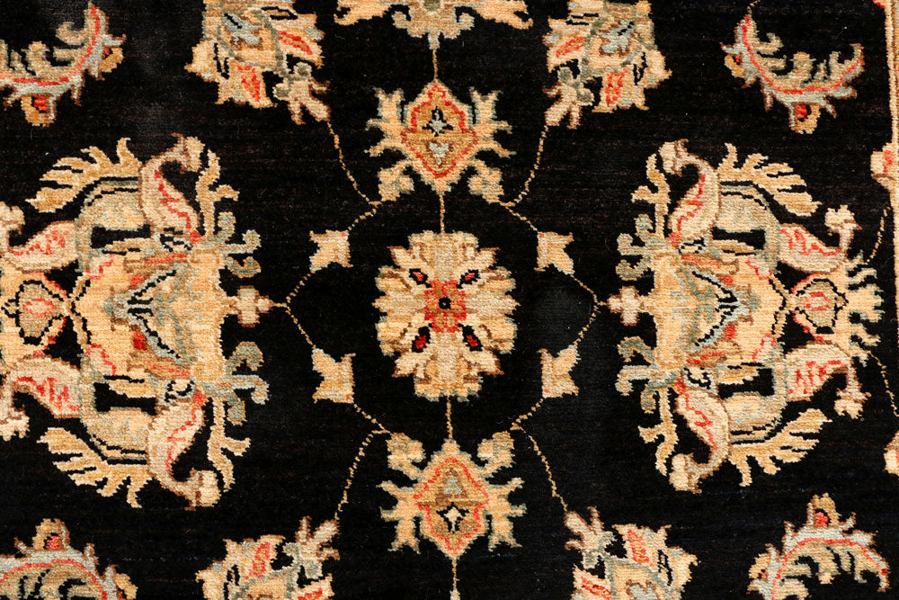 Black Oushak 4' x 5' 11 - No. 37847 - ALRUG Rug Store