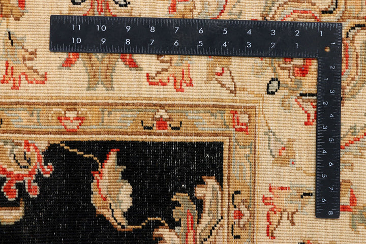 Black Oushak 4' x 5' 11 - No. 37847 - ALRUG Rug Store