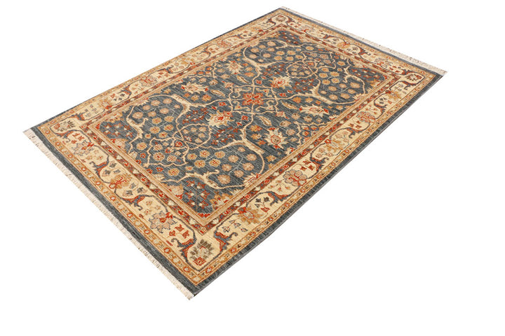 Dark Grey Ziegler 4' 1 x 6' - No. 37852 - ALRUG Rug Store