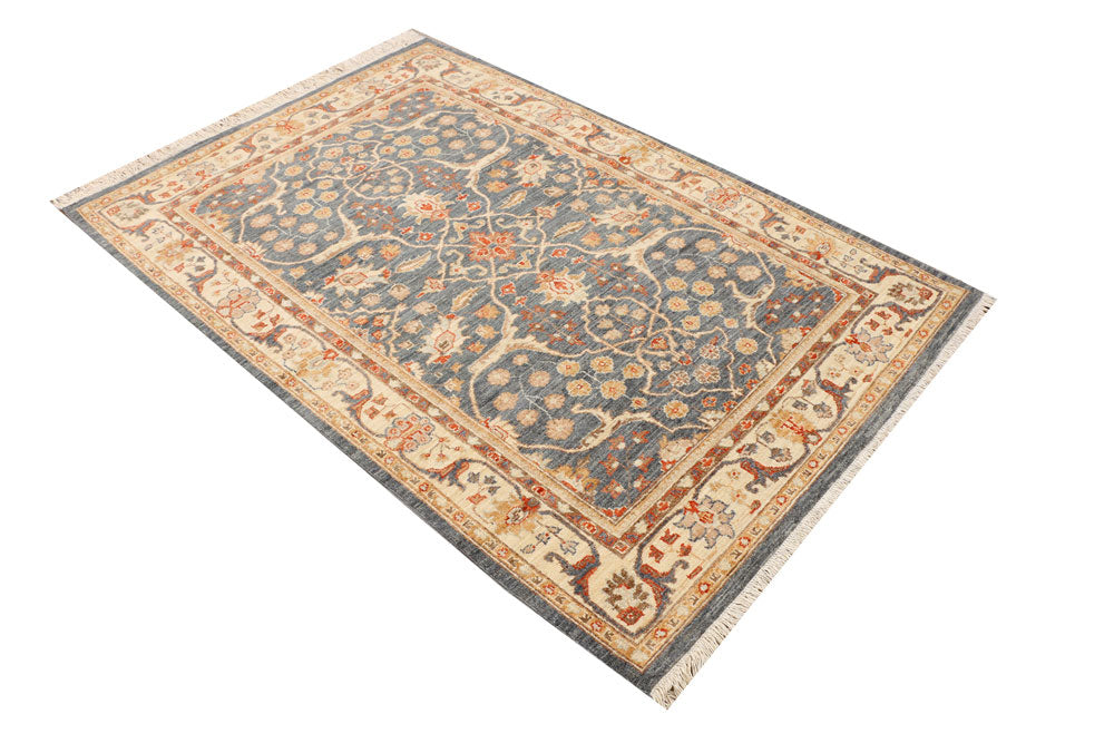 Dark Grey Ziegler 4' 1 x 6' - No. 37852 - ALRUG Rug Store