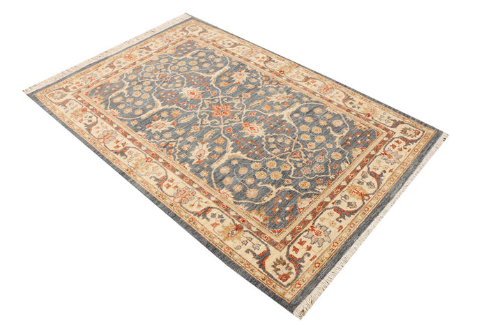 Dark Grey Ziegler 4' 1 x 6' - No. 37852 - ALRUG Rug Store