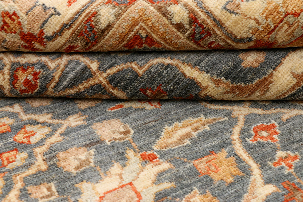 Dark Grey Ziegler 4' 1 x 6' - No. 37852 - ALRUG Rug Store