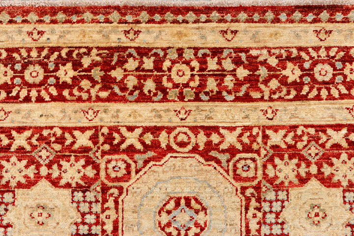 Firebrick Mamluk 4' 1 x 6' 4 - No. 37856 - ALRUG Rug Store