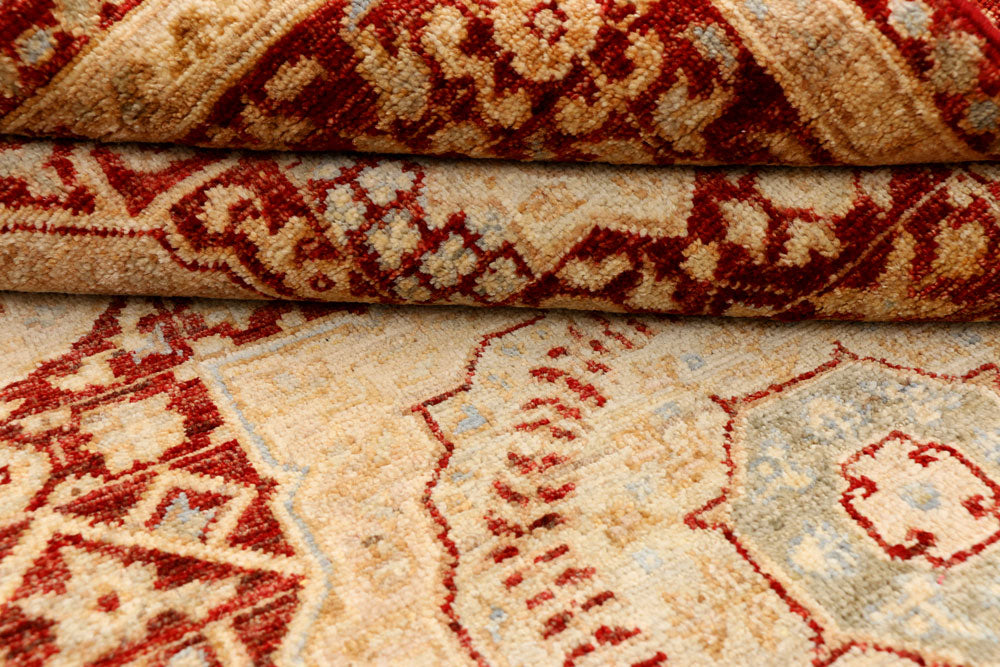 Firebrick Mamluk 4' 1 x 6' 4 - No. 37856 - ALRUG Rug Store