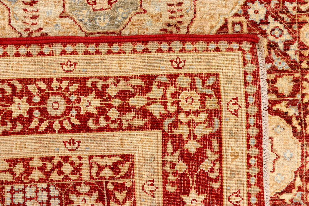 Firebrick Mamluk 4' 1 x 6' 4 - No. 37856 - ALRUG Rug Store