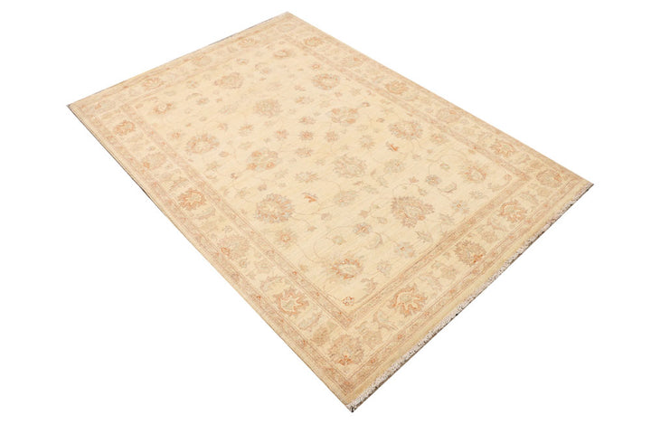 Wheat Ziegler 4' 2 x 5' 10 - No. 37860 - ALRUG Rug Store