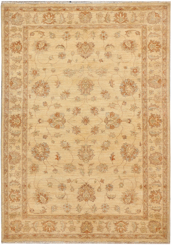 Wheat Ziegler 4' 2 x 5' 10 - No. 37860 - ALRUG Rug Store