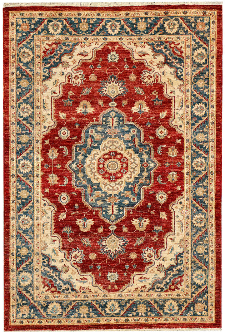 Firebrick Serapi 4' 2 x 6' 1 - No. 37861 - ALRUG Rug Store