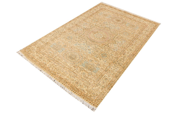 Wheat Mamluk 4' x 6' 1 - No. 37868 - ALRUG Rug Store