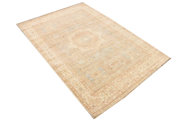 Tan Mamluk 4' 1 x 6' - No. 37871 - ALRUG Rug Store