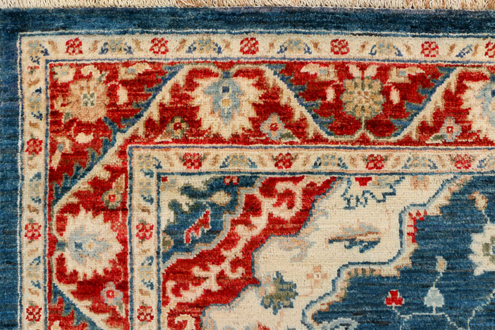 Steel Blue Serapi 4' 2 x 6' 1 - No. 37872 - ALRUG Rug Store
