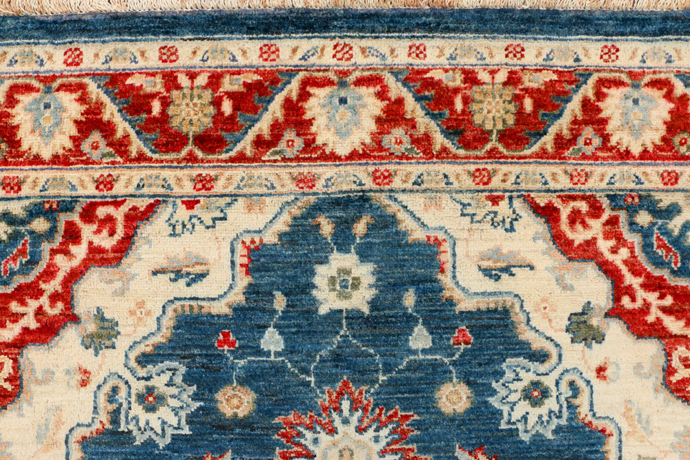 Steel Blue Serapi 4' 2 x 6' 1 - No. 37872 - ALRUG Rug Store