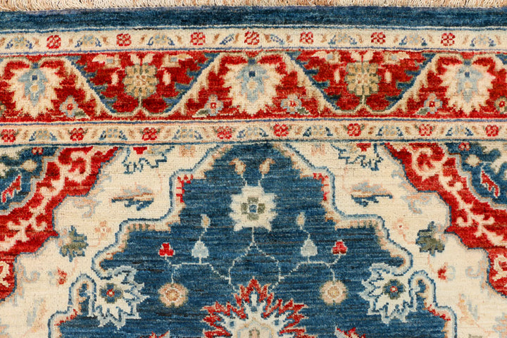 Steel Blue Serapi 4' 2 x 6' 1 - No. 37872 - ALRUG Rug Store