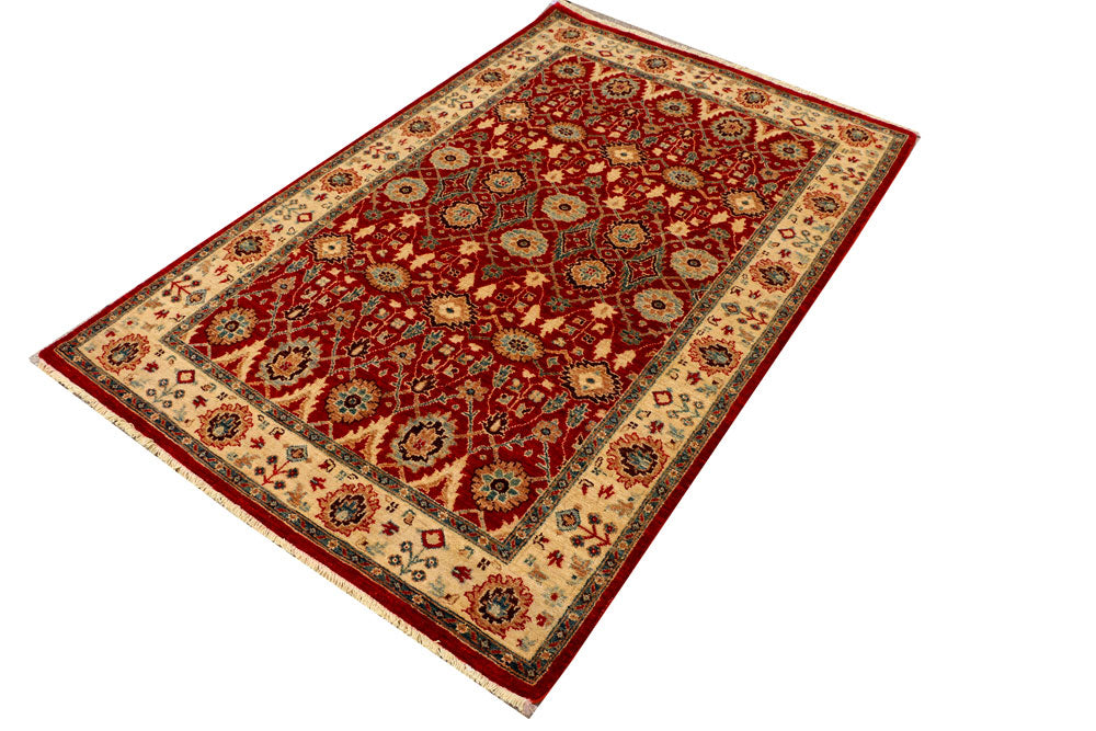 Firebrick Ziegler 4' 1 x 6' 4 - No. 37873 - ALRUG Rug Store