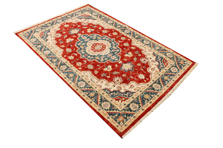 Firebrick Serapi 4' x 6' 2 - No. 37874 - ALRUG Rug Store