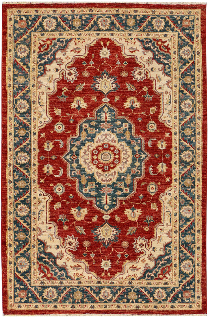 Firebrick Serapi 4' x 6' 2 - No. 37874 - ALRUG Rug Store