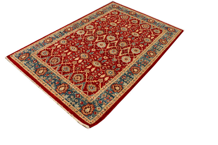 Firebrick Serapi 4' 2 x 6' 3 - No. 37881 - ALRUG Rug Store