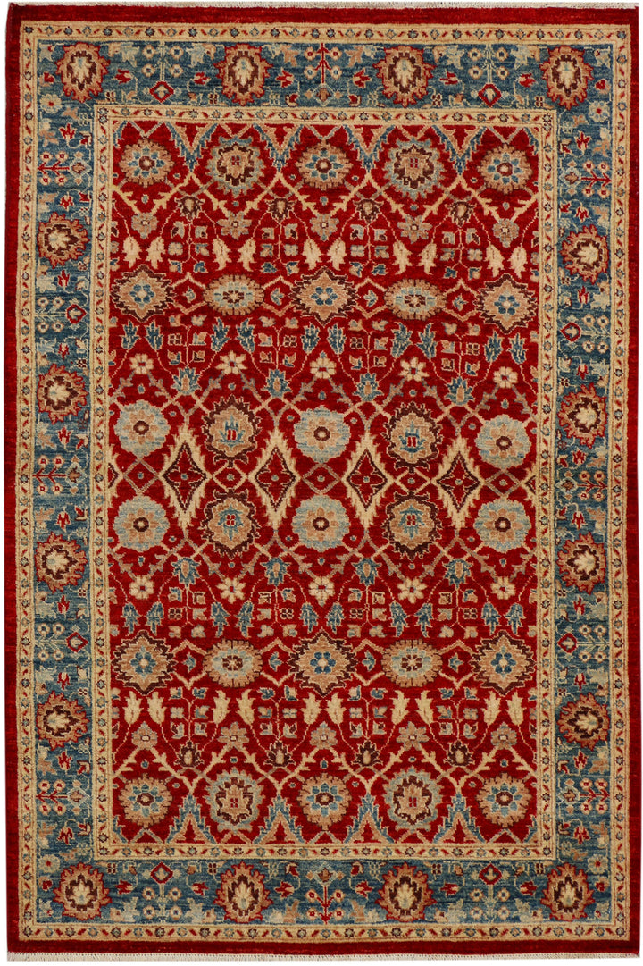 Firebrick Serapi 4' 2 x 6' 3 - No. 37881 - ALRUG Rug Store