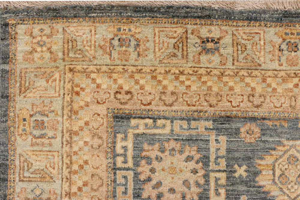 Grey Oushak 4' 1 x 6' 1 - No. 37882 - ALRUG Rug Store