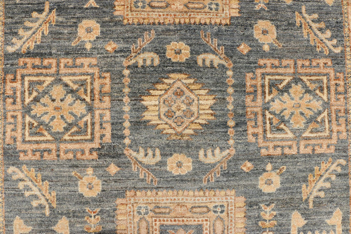 Grey Oushak 4' 1 x 6' 1 - No. 37882 - ALRUG Rug Store