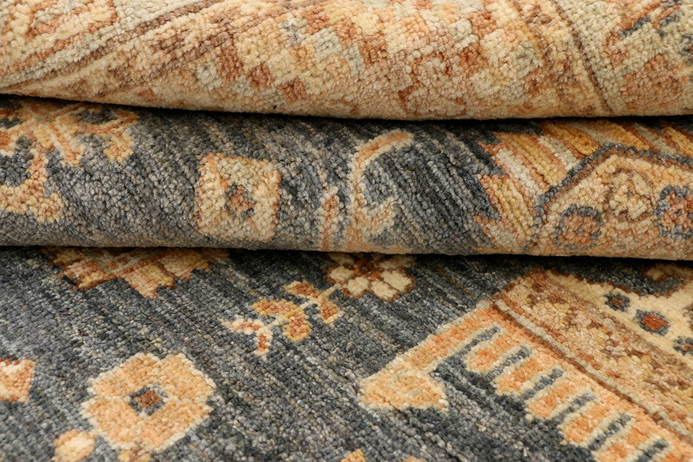 Grey Oushak 4' 1 x 6' 1 - No. 37882 - ALRUG Rug Store