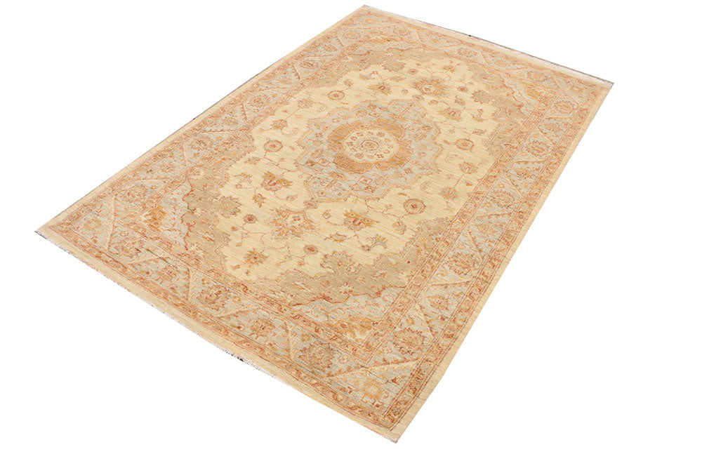 Wheat Serapi 4' 2 x 6' 3 - No. 37885 - ALRUG Rug Store
