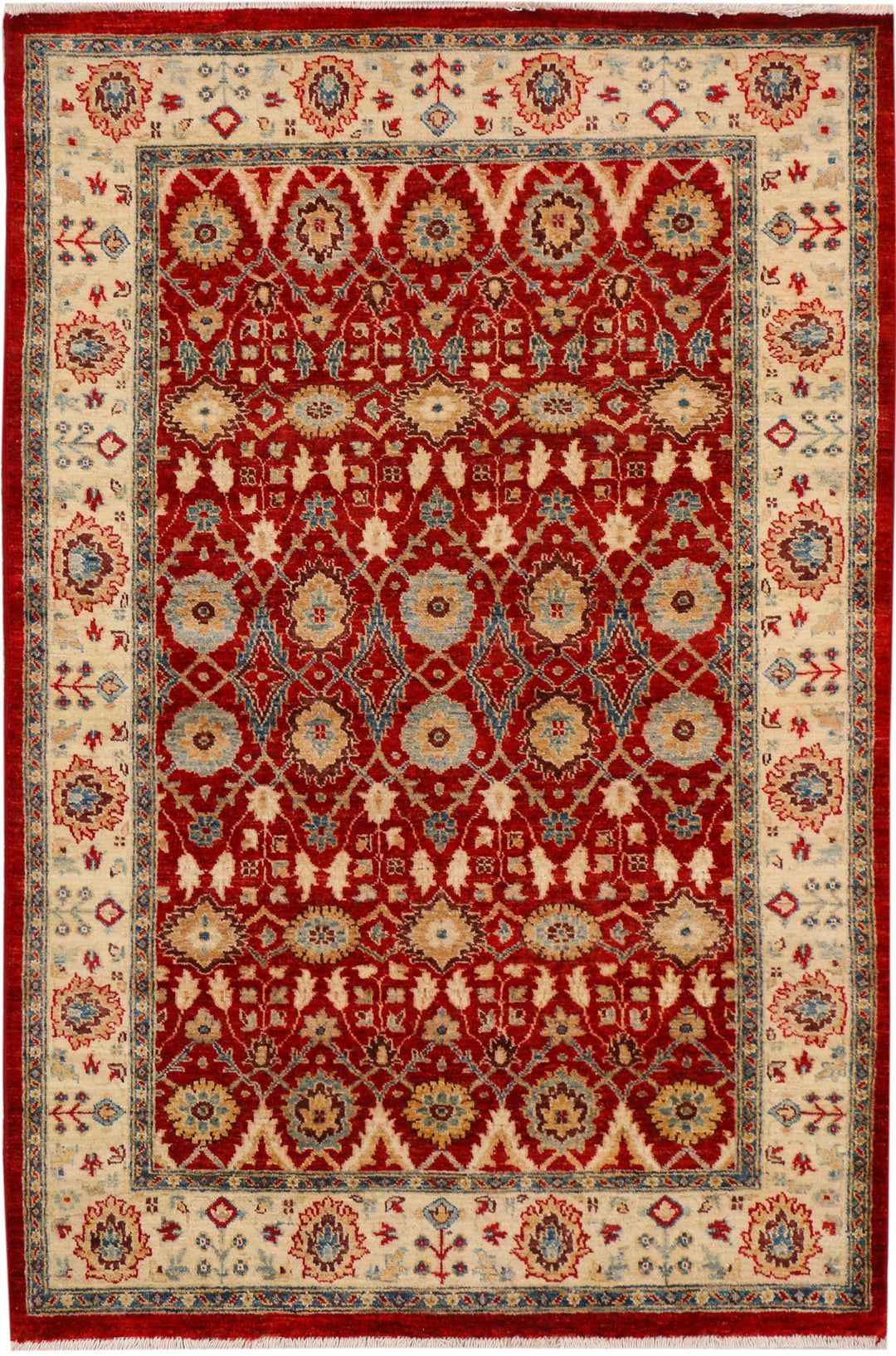 Firebrick Ziegler 4' 1 x 6' 2 - No. 37886 - ALRUG Rug Store