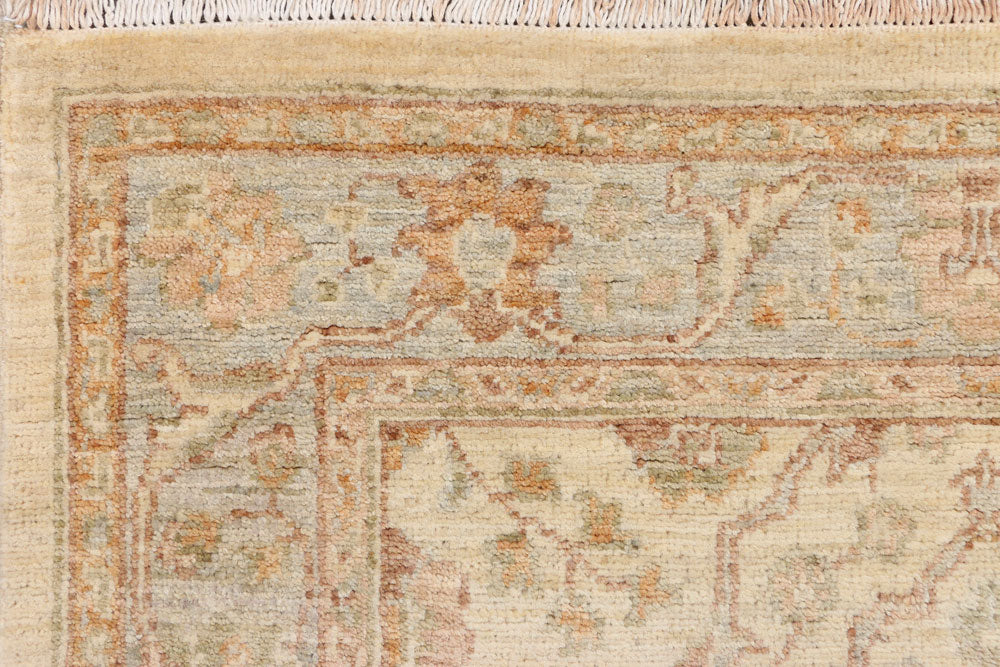 Tan Oushak 3' x 5' 3 - No. 37890 - ALRUG Rug Store